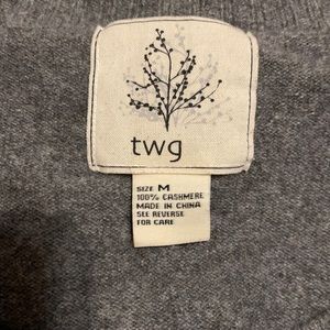 TWG 100% Cashmere sweater